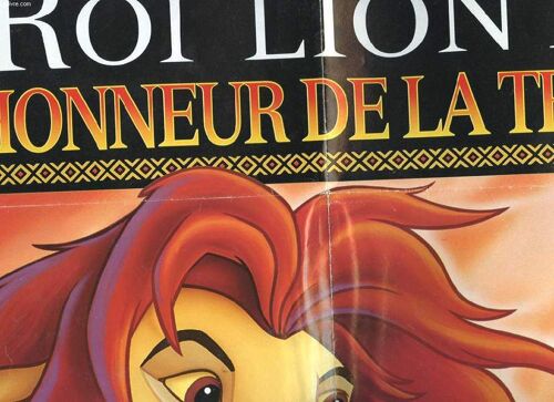 Un Poster Disney Le Roi Lion. L'honneur De La Tribu.