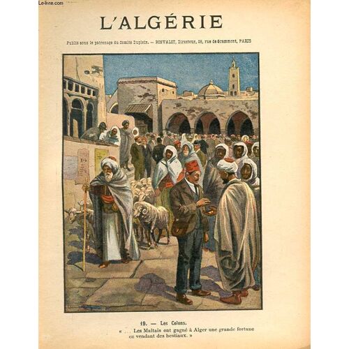 L'algerie. 19 Population Algerienne Et Tunisienne