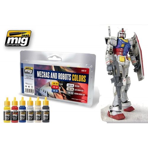 Gundam Acc - Robots & Mechas Colors Set - Classic