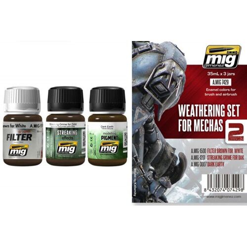 Weathering Set For Mechas
