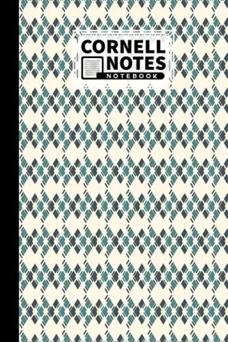 Cornell Notes Notebook: Rectangular Cover, College Ruled Medium Lined Journal, Cornell Note Paper Workbook For School, University, Note Taking, Size 6 X 9" By Andrej Jacob