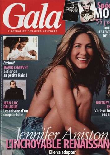 Gala / 28-02-2007 N°716 : Jennifer Aniston (5p) - David Charvet (4p) - Britney Spears (2p)