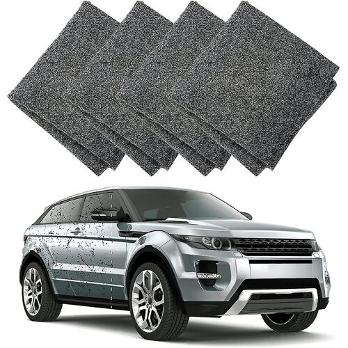 4 Packs Nano Sparkle Cloth, Car Scratch Remover Nano Magic Cloth, Surface facile à polir