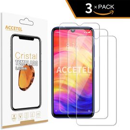 Protecteur D'écran Xiaomi Redmi Note 7 Note 7 Pro Film De Protection Verre Trempé Xiaomi Redmi Note 7 Note 7 Pro 6,3 '' Pouces Transparent 3-Pack