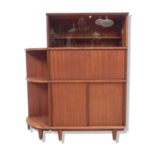 Secrtaire En Acajou Vintage Bois