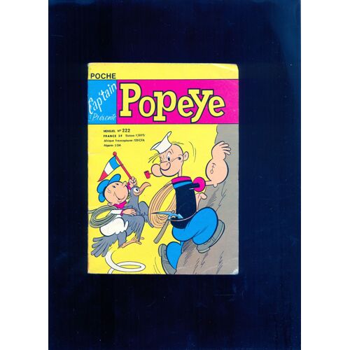 Popeye Poche N°222- Mensuel 1981