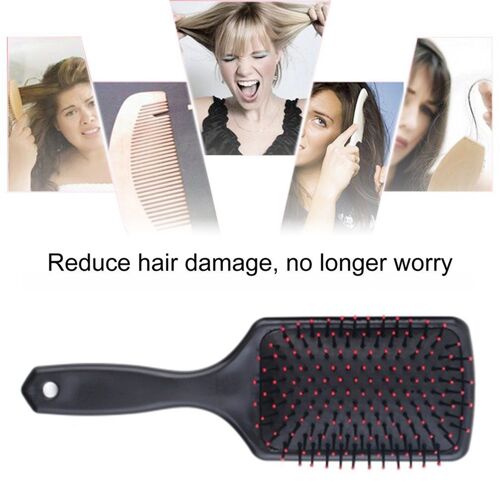Brosse À Cheveux Professionnelle En Plastique, Coussin À Palette Pour Perte De Cheveux Saine, Brosse De Massage Du Cuir Chevelu, Peigne, Outil De Coiffure 