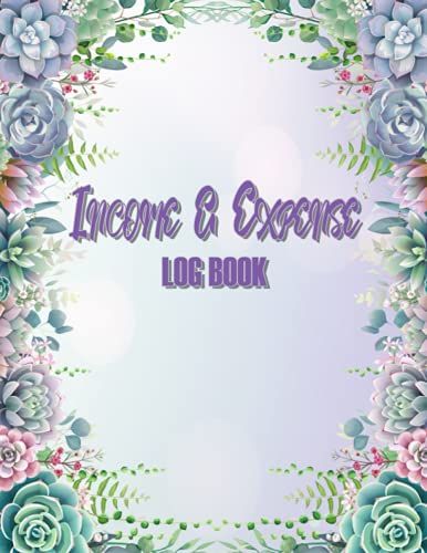 Income And Expenses Logbook Journal