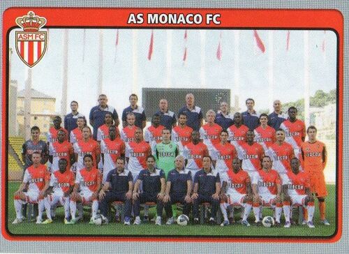 Image Panini Foot 2011 - 2012 Equipe Monaco N°600
