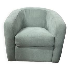 Fauteuil Cabriolet En Tissu Vert Menthe Vert