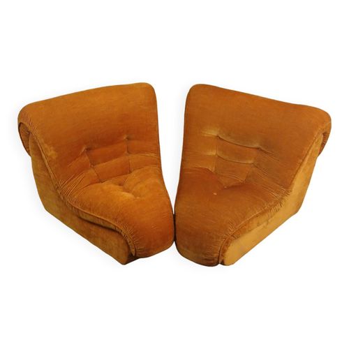 Chauffeuses Daposangle Vintages Orange