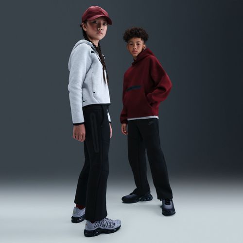 Pantalon À Ourlet Ouvert Nike Tech Fleece Pour Ado - Noir