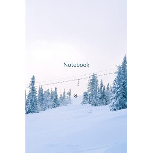 Notebook: Ski Lovers Notebook 6x9
