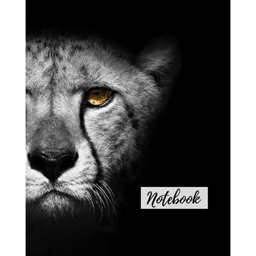 Leopard Print Notebook: Perfect Gift For An Animal Lover Or Leopard Lover,120 Pages Lined Notebook 8 X 10 Dimension