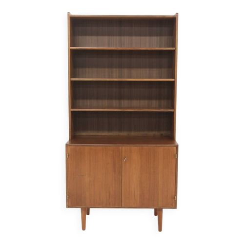 Bibliothque Scandinave En Teck Sude 1960 Bois