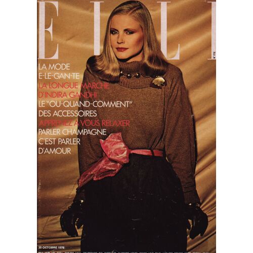 Elle / 30-10-1978 N°1712 : Indira Gandhi (6p) - Claire Etcherelli (3p)