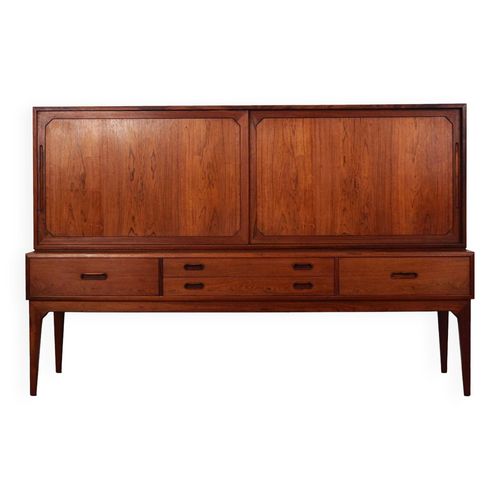 Buffet Haut En Palissandre Design Danois Annes 1960 Designer  Severin Hansen Marron