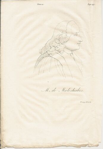 Guillaume-Chretien De Lamoignon De Malesherbes (1721-1794)