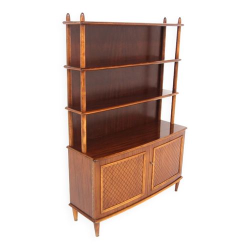 Bibliothque Scandinave En Acajou Nya Eftr Ehrlin Mbel Ab Sude 1950 Bois