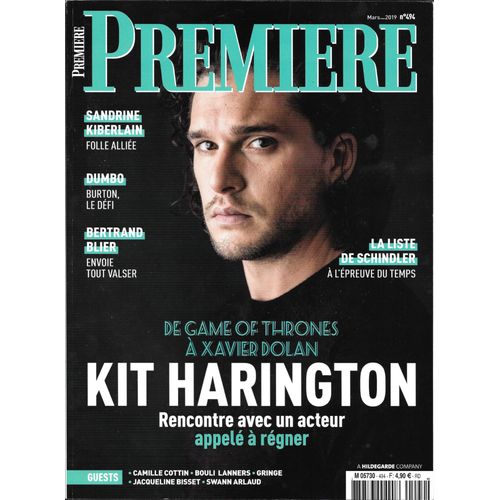 Premiere Le Magazine Du Cinema Numero 494 Mars 2019