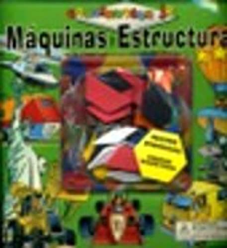 Maquinas Y Estructuras: Jr. Builder: Machines And Structures With Magnetic Pattern Blocks, Spanish Edition (Constructor Jr.)