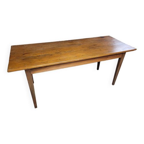 Table De Ferme Rustique Ancienne 1m70 Bois