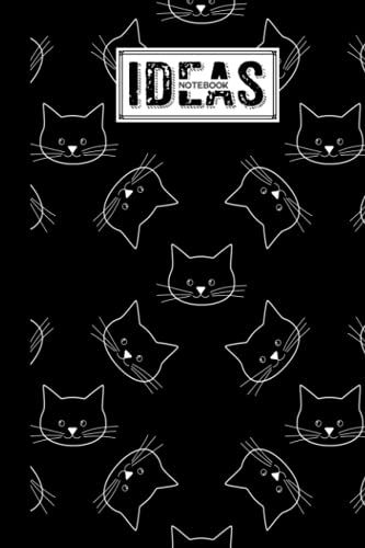 Ideas Notebook: Ideas Notebook Cat Lovers Cover, Ideas Journal/Mini Ideas Notebook/Pocket Idea Log Book 120 Pages - Size 6" X 9" By Simone Bach