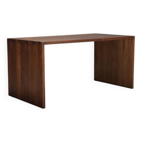 Table Rustique En Teck Massif France 1960 Bois