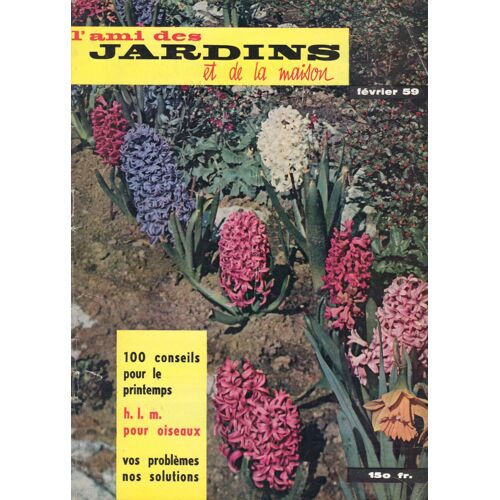 L'ami Des Jardins Et De La Maison 02/1959 Jardins De Conifères, Abris À Voiture, Nichoirs, Quinquina