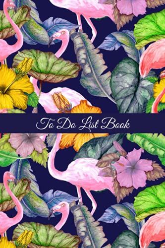 To Do List Book: To Do List Notebook, Floral Cover, Do List Daily Task Checklist Planner, To Do Notebook, To Do List, To Do List Planner, Task ... Notebook For Work, 6 X 9 In, To Do Journals