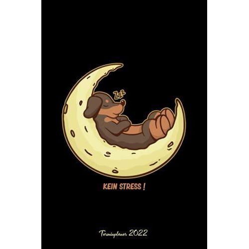 Zzz Kein Stress! Terminplaner 2022: Hunde Spass Design Jahresplaner Und Kalender Von Januar Bis Dezember 2022 Mit Ferien, Feiertagen Und ... Und Zeitplaner Für 1 Jahr (German Edition)