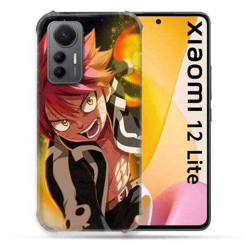 Coque Renforcée En Verre Trempé Pour Xiaomi 12 Lite Manga Fairy Tail Natsu