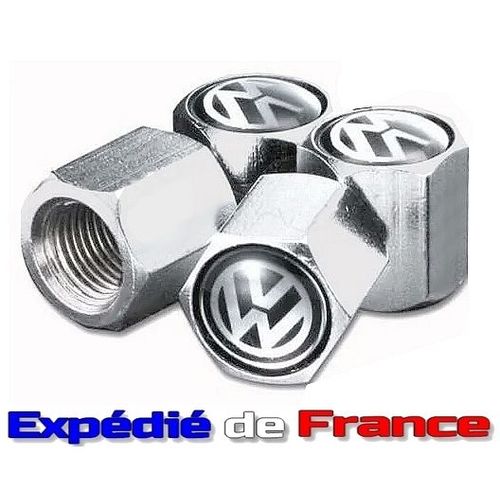 4 Bouchons De Valve De Roue Pour Tuning Vw Volkswagen Golf Sirocco Polo Passat T-Cross Touareg Caravelle Up