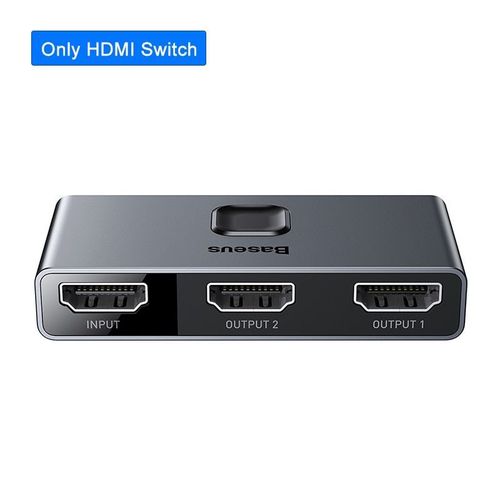 Switch HDMI - HDMI 2.0 3x1 - commutateur HDMI 2.0 HDR 5 en 1 4k 60Hz sélecteur de boîtier hub HDMI 2.0 HDCP 2.2 pour PS4 pro apple TV 5G etc.