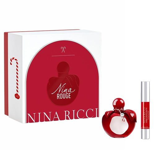 Nina Rouge Eau De Toilette 50ml Et Son Rouge À Lèvres - Nina Ricci - Coffret Alcool 