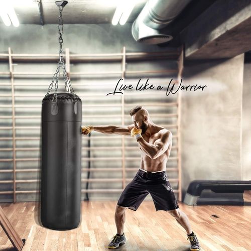 Chaîne Pour Sac De Frappe Avec 4 Mousquetons ¿ Chaîne De Suspension Pour Sac De Boxe ¿ Acier Inoxydable Robuste, Rotation À 360 Degrés, Support Pivotant Jusqu'à 68 Kg