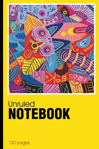 Unruled Notebook: 6x9 Blank No Line Pages Notebook For Students, School Supplies, Office And Businesses | Classic Cover Series
