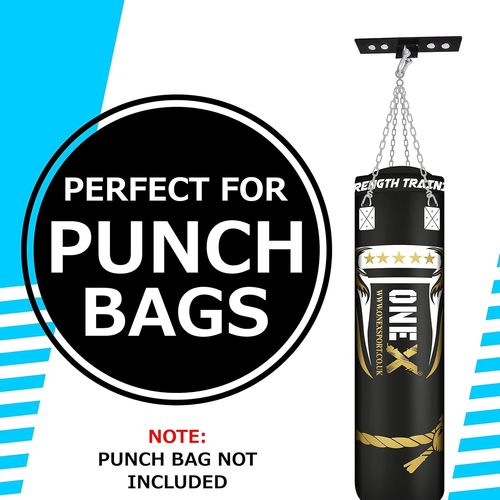 17,8 Cm De Boxe Sac De Frappe Fer Crochet De Plafond Plat Heavy Duty Entraînement Mma Cintre