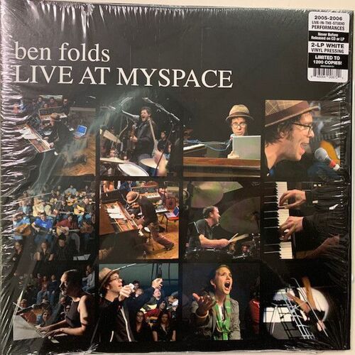 Ben Folds : Live At Myspace (Édition Limitée) (Vinyle Blanc)