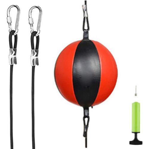 Jgd-Balle De Boxe À Double Extrémité, Balle Réflexe Pour Mma, Sac De Vitesse, Entraînement Dodge Avec Anneau De Verrouillage