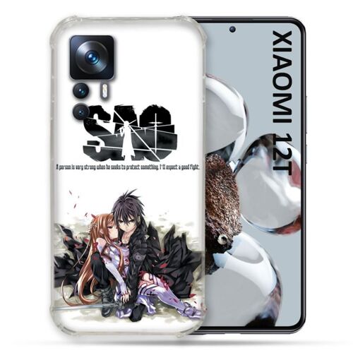 Coque Renforcée Pour Xiaomi 12T Manga SAO sword Art Online Blanc