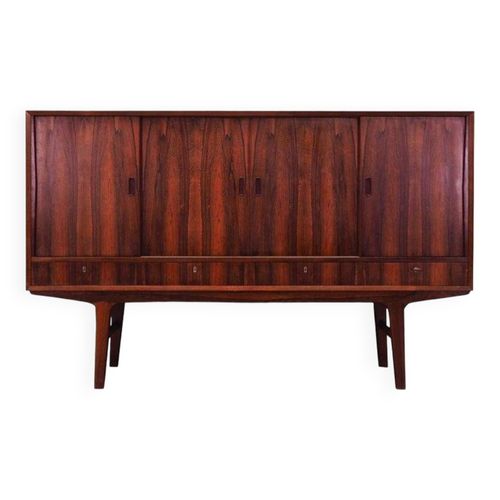 Buffet Haut En Palissandre Design Danois Annes 1970 Production  Danemark Marron