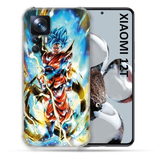 Coque Renforcée Pour Xiaomi 12T Manga Dragon Ball Sangoku Blanc