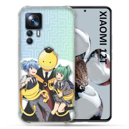 Coque Renforcée Pour Xiaomi 12t Manga Assassination Classroom Kuro Trio