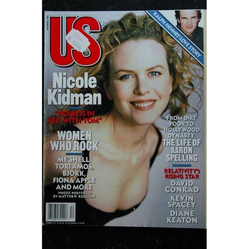 Us 227 - 1998 12 - Nicole Kidman Cover + 10 P. - Diane Keaton - David Conrad - Björk - Fiona Apple - 138 Pages