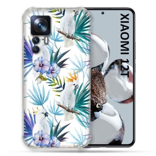 Coque Renforcée Pour Xiaomi 12t Animal Perroquet Peinture