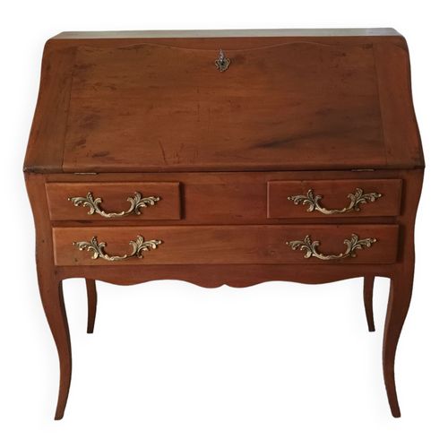 Secrtaire  Pente Style Louis Xv 18me Bois