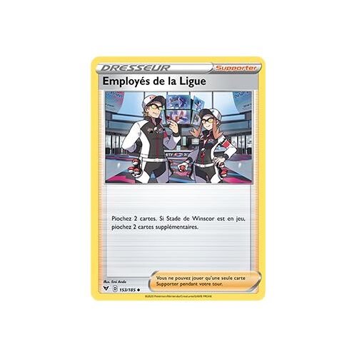 Pokemon!!! Eb04 153/185 Employés De La Ligue