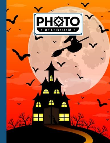 Photo Album: Large Photo Albums With Writing Space Memo, Extra Large Capacity Picture Album | Premium Halloween Patty Cover By Werner Schmitt