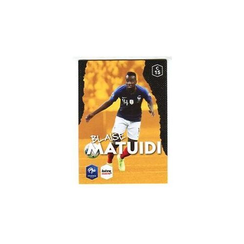 Carte Panini C 15 - Blaise Matuidi - Au Plus Près Des Bleus - Intermarche 2020